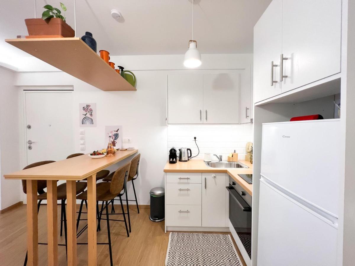 Comfy 2 Bdr Apt In Petralona - Next To Metro Athene Buitenkant foto